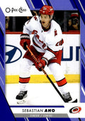 Sebastian Aho #3 Carolina Hurricanes | 2023-24 O-Pee-Chee Blue Border