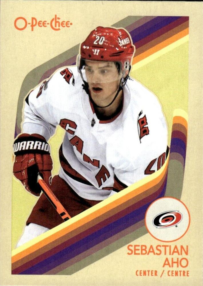 Sebastian Aho #3 Carolina Hurricanes | 2023-24 O-Pee-Chee Retro