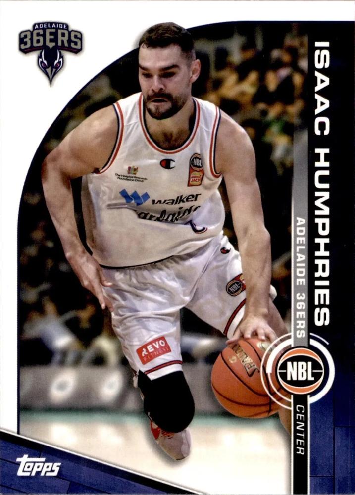 Isaac Humphries #3 Adelaide 36ers | 2023-24 Topps NBL