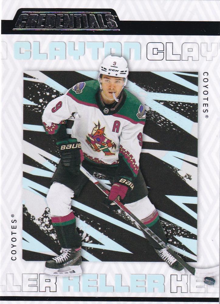 Clayton Keller #3 Arizona Coyotes | 2023-24 Upper Deck Credentials