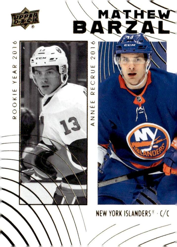 Mathew Barzal #3 New York Islanders | 2024-25 Upper Deck Tim Hortons Retrospective Rookies