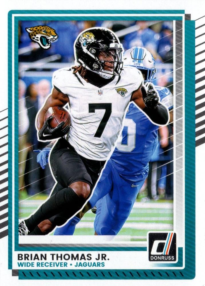 Brian Thomas Jr. #3 Jacksonville Jaguars | 2025 Donruss | NFL Football