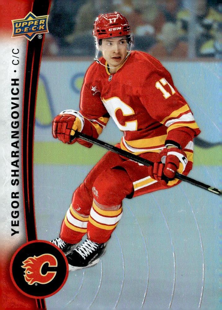 Yegor Sharangovich #3 Calgary Flames | 2025-26 Upper Deck Tim Hortons Collector's Series