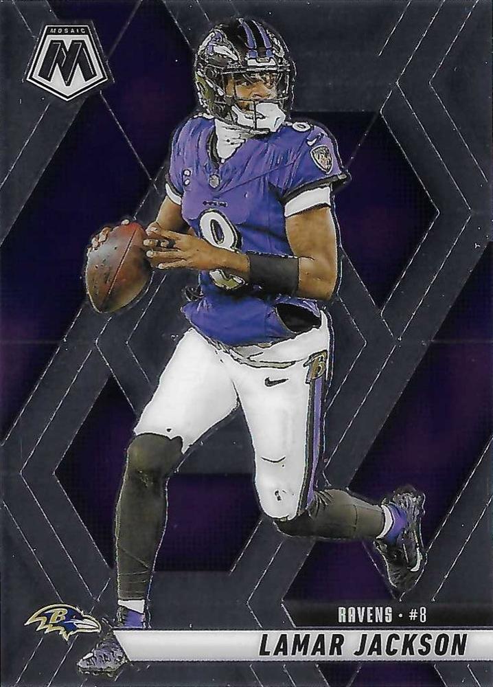 Lamar Jackson #3 Baltimore Ravens | 2025 Panini Mosaic | NFL Football