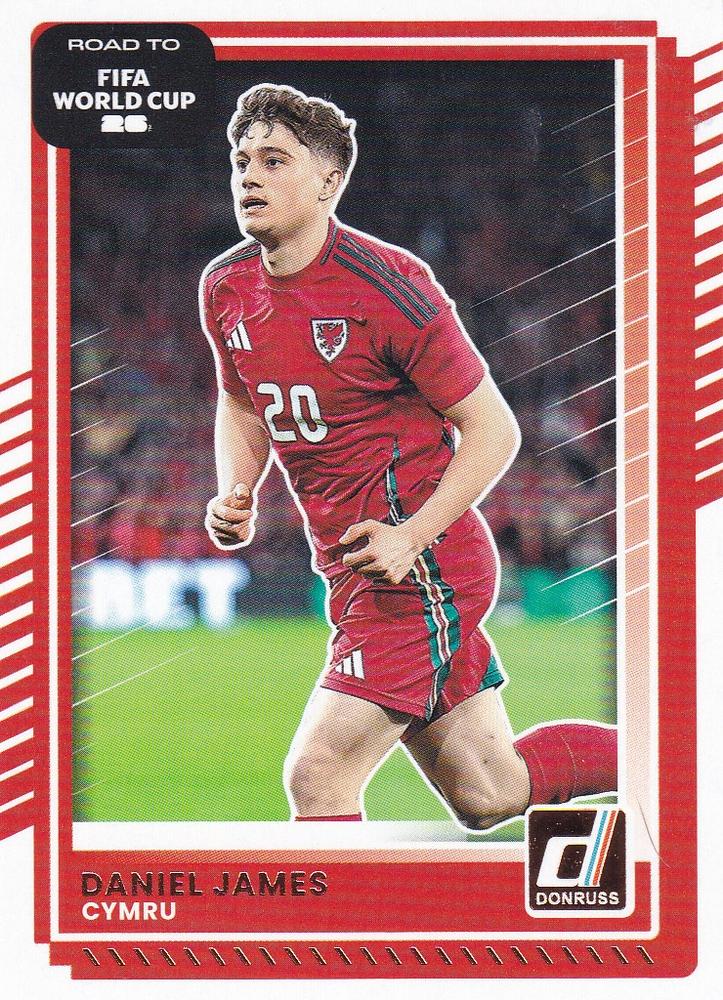 Daniel James #3 Wales | 2025-26 Donruss Road to FIFA World Cup