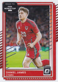 Daniel James #3 Wales | 2025-26 Donruss Road to FIFA World Cup Optic Parallel