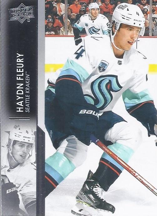 Haydn Fleury #400 Seattle Kraken | 2021-22 Upper Deck
