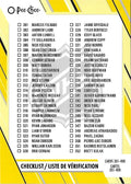 Checklist #400 Multi-Team | 2023-24 O-Pee-Chee Yellow Border