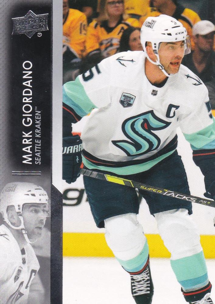 Mark Giordano #401 Seattle Kraken | 2021-22 Upper Deck