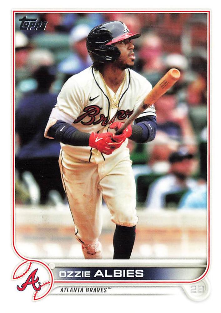 Ozzie Albies #401 Atlanta Braves | 2022 Topps
