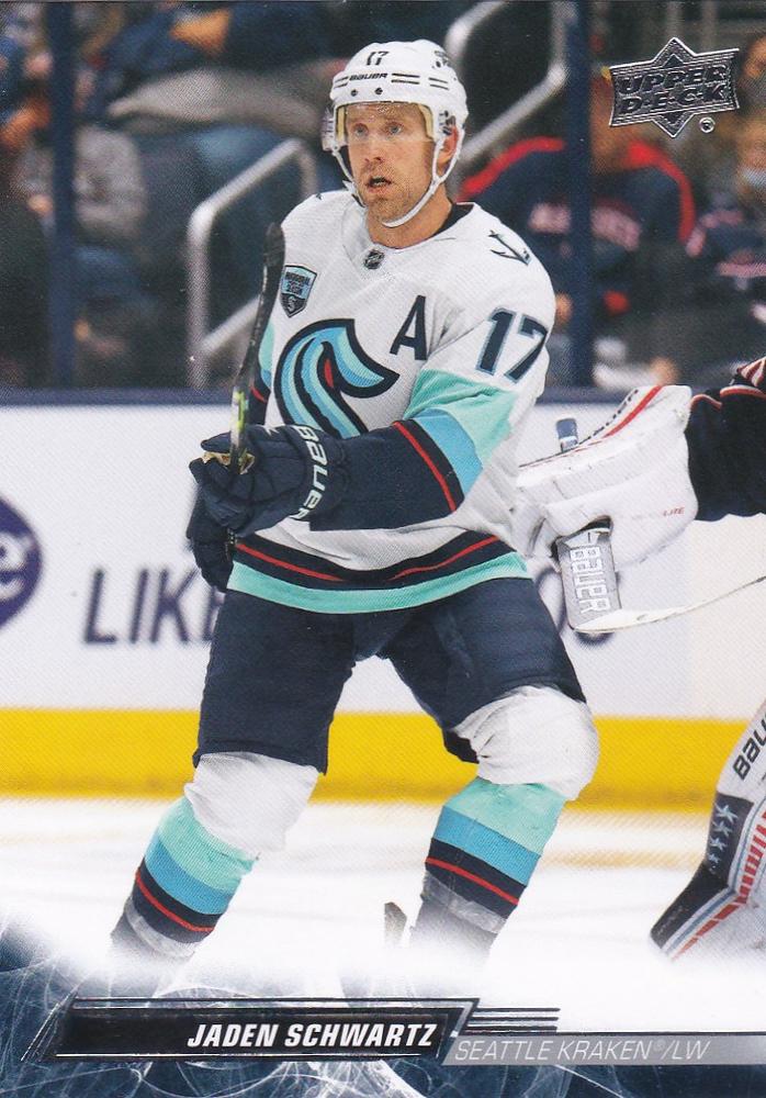 Jaden Schwartz #401 Seattle Kraken | 2022-23 Upper Deck