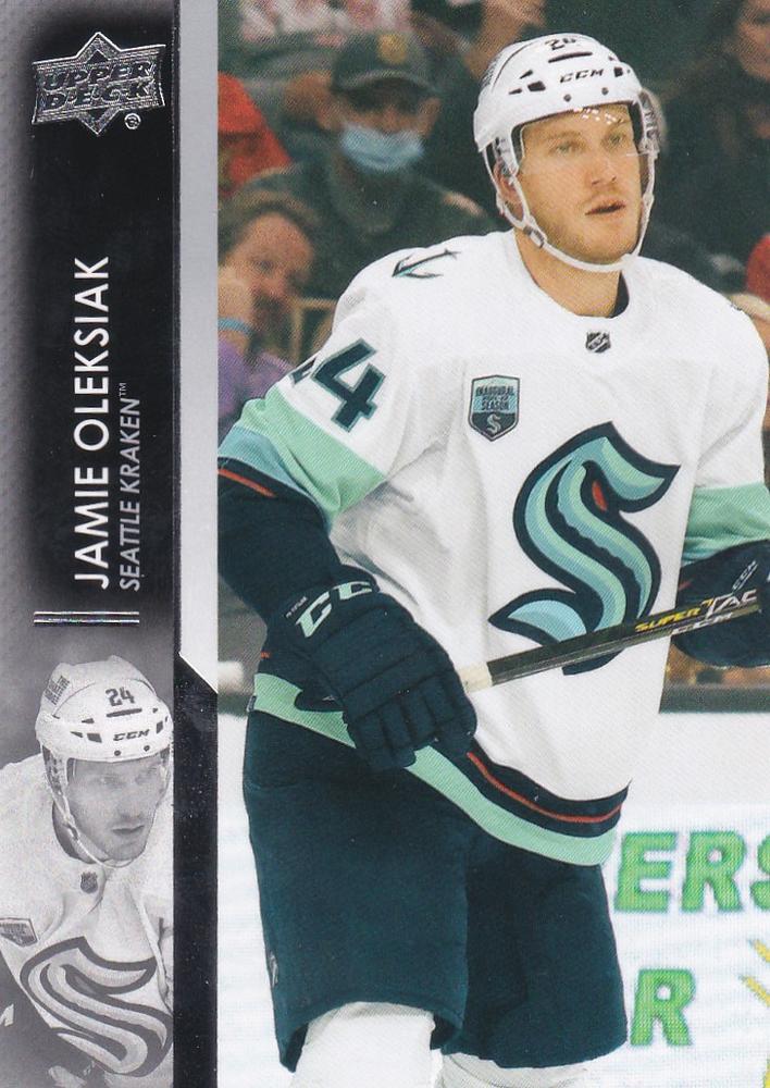 Jamie Oleksiak #402 Seattle Kraken | 2021-22 Upper Deck
