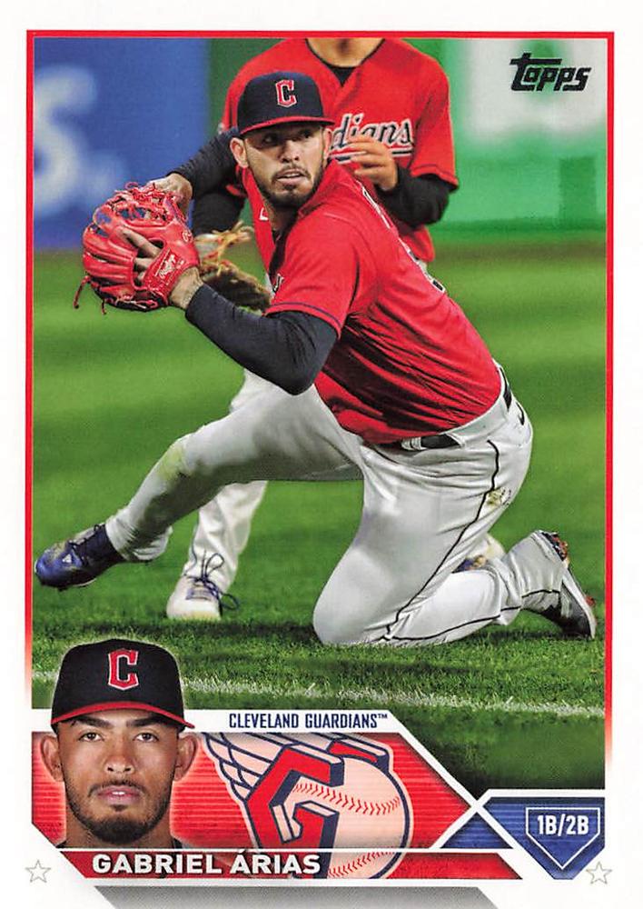 Gabriel Arias #402 Cleveland Guardians | 2023 Topps