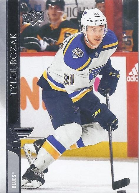 Tyler Bozak #403 St. Louis Blues | 2020-21 Upper Deck