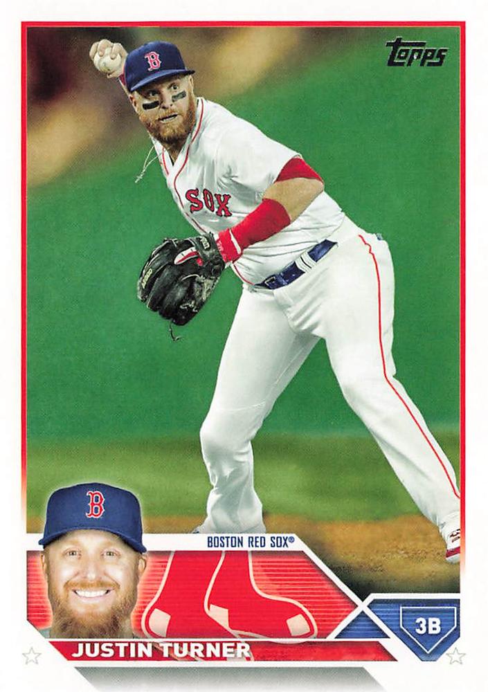 Justin Turner #403 Boston Red Sox | 2023 Topps