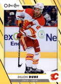 Dillon Dube #403 Calgary Flames | 2023-24 O-Pee-Chee Yellow Border