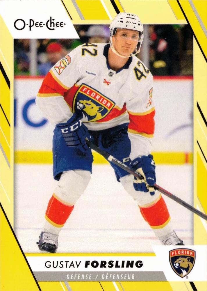 Gustav Forsling #404 Florida Panthers | 2023-24 O-Pee-Chee Yellow Border
