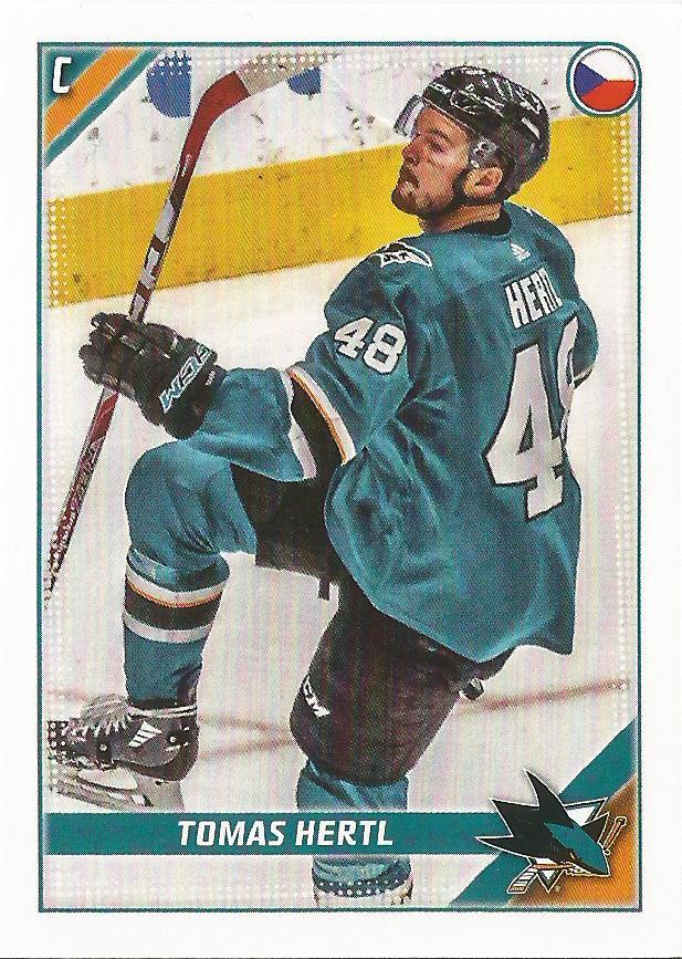 Tomas Hertl #405 San Jose Sharks | 2019-20 Topps NHL Sticker Collection