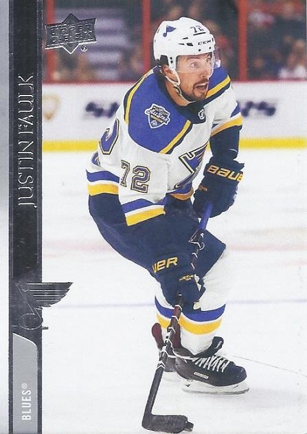 Justin Faulk #405 St. Louis Blues | 2020-21 Upper Deck
