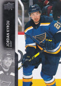 Jordan Kyrou #405 St. Louis Blues | 2021-22 Upper Deck