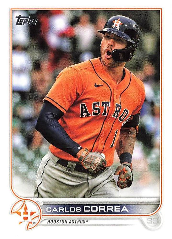 Carlos Correa #405 Houston Astros | 2022 Topps