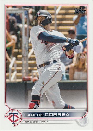 Carlos Correa #405 Minnesota Twins (Minnesota Twins) | 2022 Topps