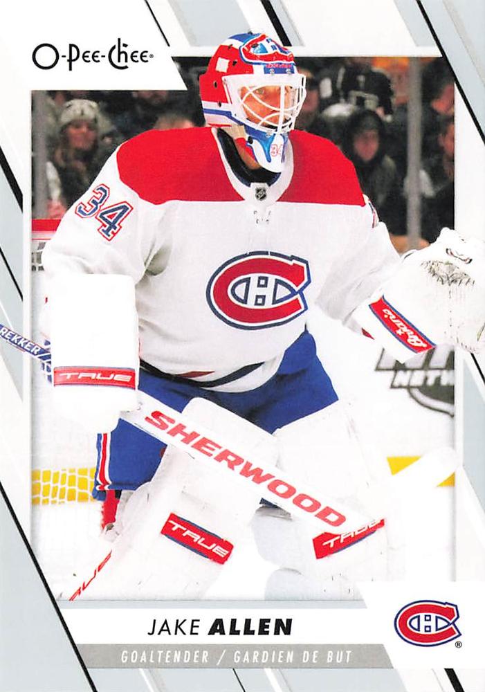 Jake Allen #405 Montreal Canadiens | 2023-24 O-Pee-Chee Hockey