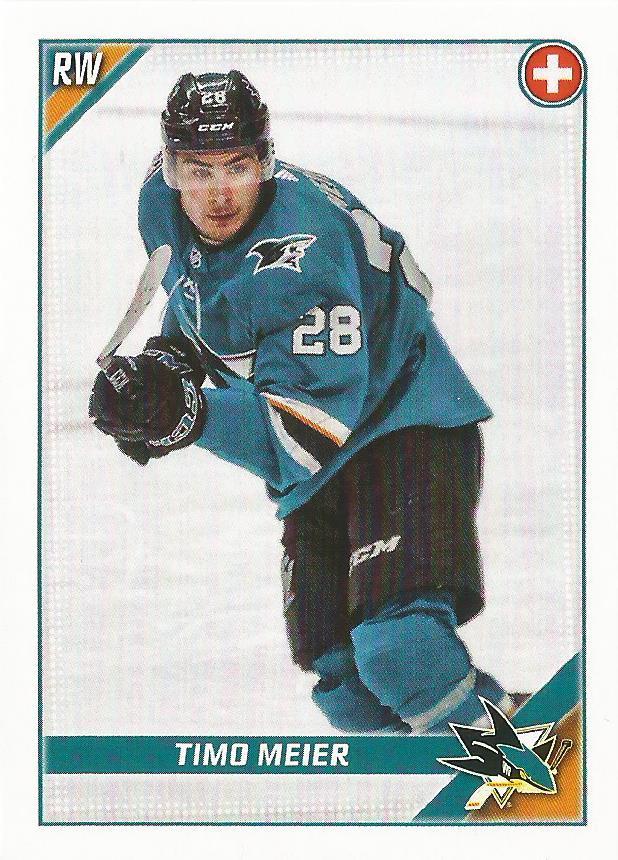 Timo Meier #406 San Jose Sharks | 2019-20 Topps NHL Sticker Collection