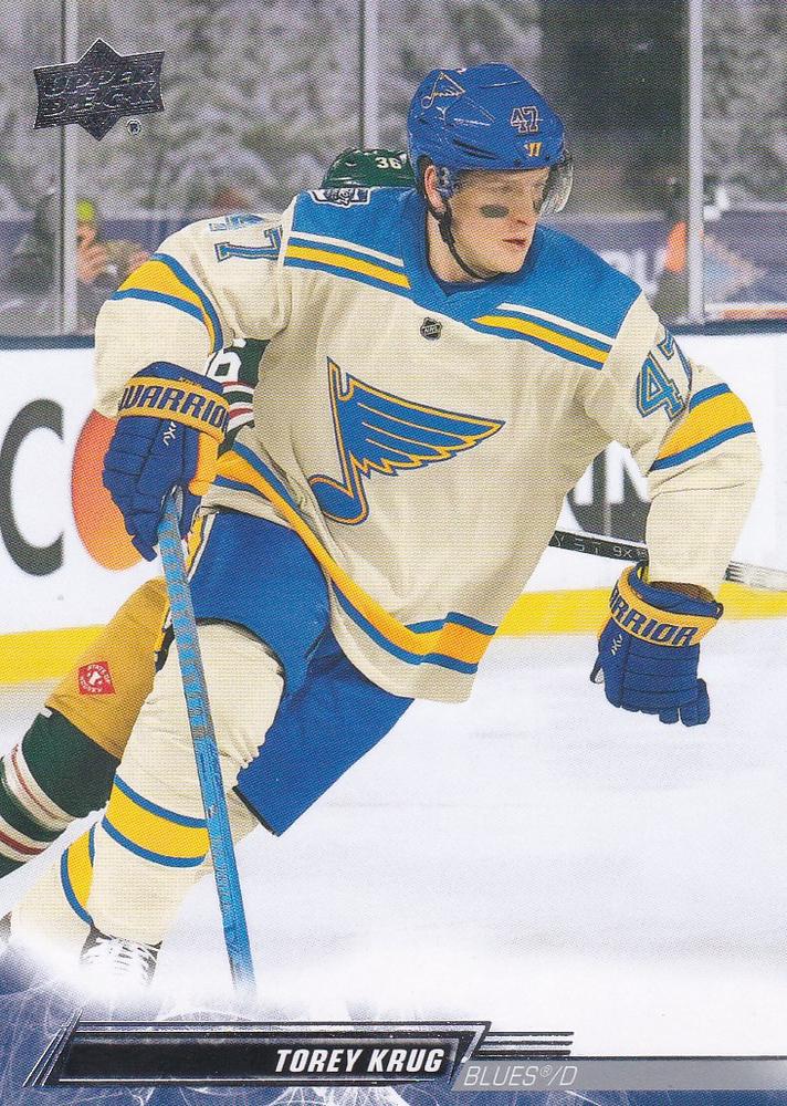 Torey Krug #406 St. Louis Blues | 2022-23 Upper Deck