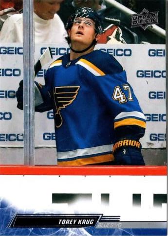 Torey Krug Penalty Box #406 St. Louis Blues | 2022-23 Upper Deck