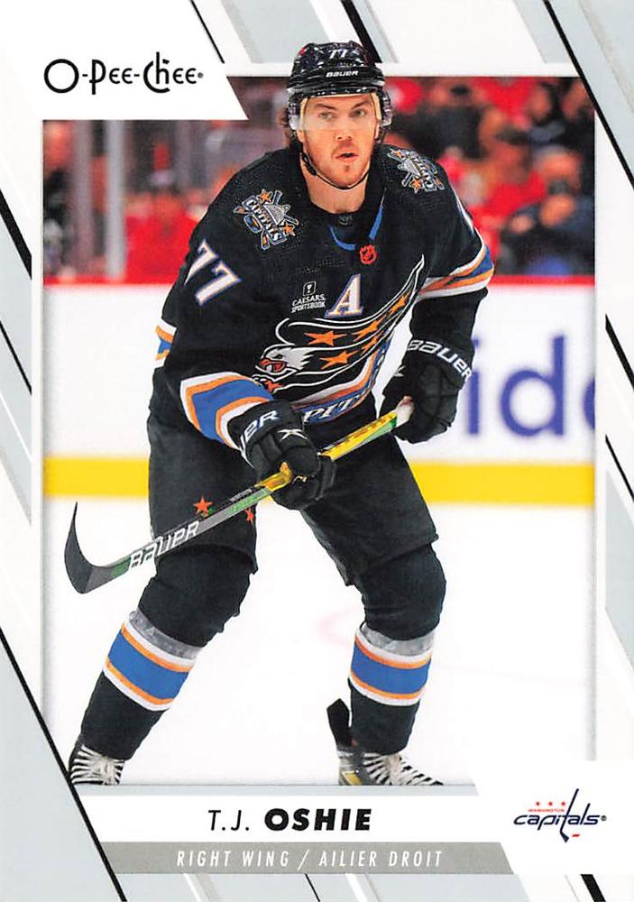 T.J. Oshie #406 Washington Capitals | 2023-24 O-Pee-Chee Hockey