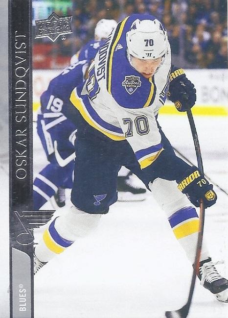 Oskar Sundqvist #407 St. Louis Blues | 2020-21 Upper Deck