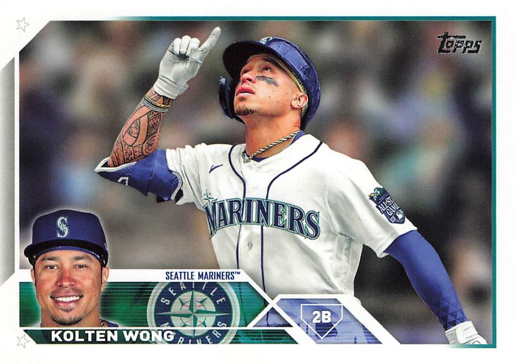 Kolten Wong #407 Seattle Mariners | 2023 Topps
