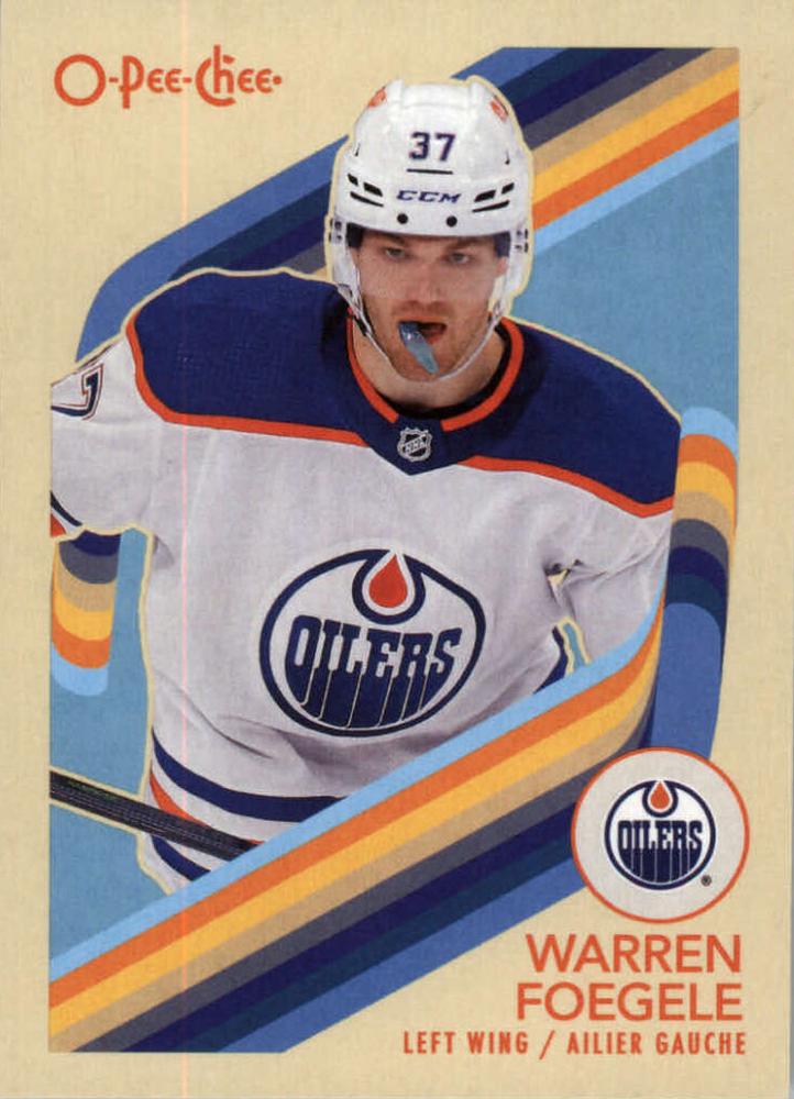 Warren Foegele #407 Edmonton Oilers | 2023-24 O-Pee-Chee Retro
