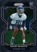 Racey McMath #409 Tennessee Titans | 2021 Panini Prizm | NFL Football