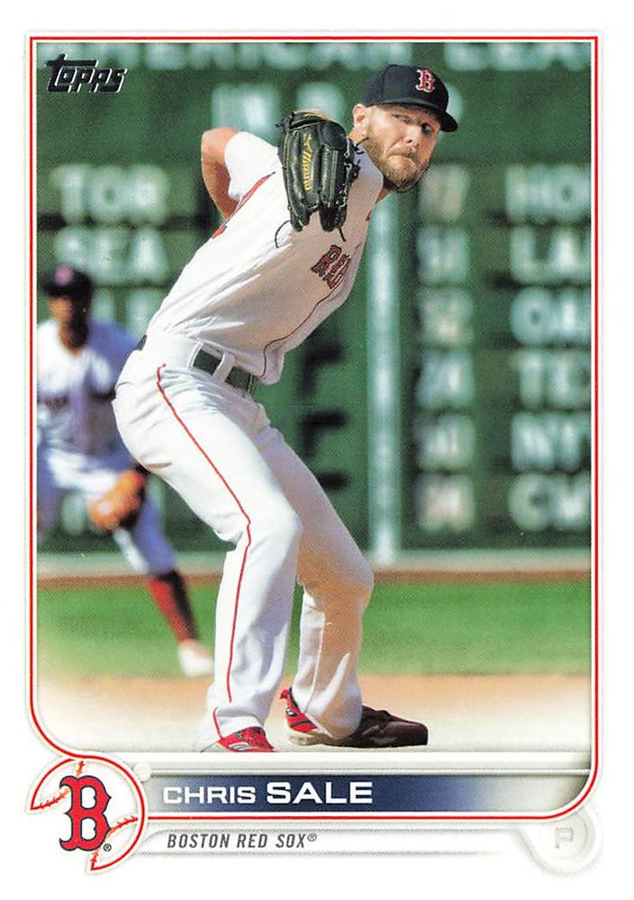 Chris Sale #409 Boston Red Sox | 2022 Topps