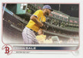 Chris Sale #409 Boston Red Sox (Yellow jersey) | 2022 Topps