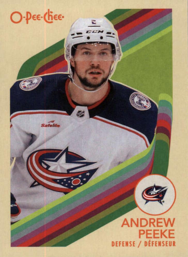 Andrew Peeke #409 Columbus Blue Jackets | 2023-24 O-Pee-Chee Retro