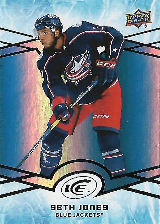 Seth Jones #40 Columbus Blue Jackets | 2018-19 Upper Deck Ice