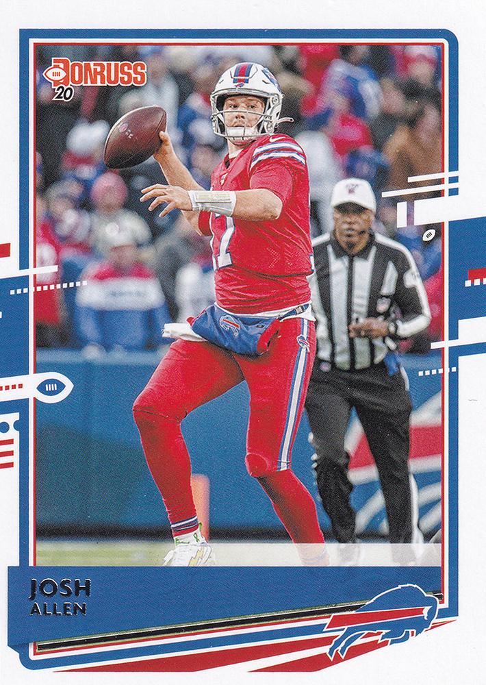 Josh Allen #40 Buffalo Bills | 2020 Panini Donruss | NFL Football
