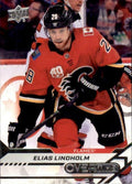Elias Lindholm #40 Calgary Flames | 2020-21 Upper Deck Overtime