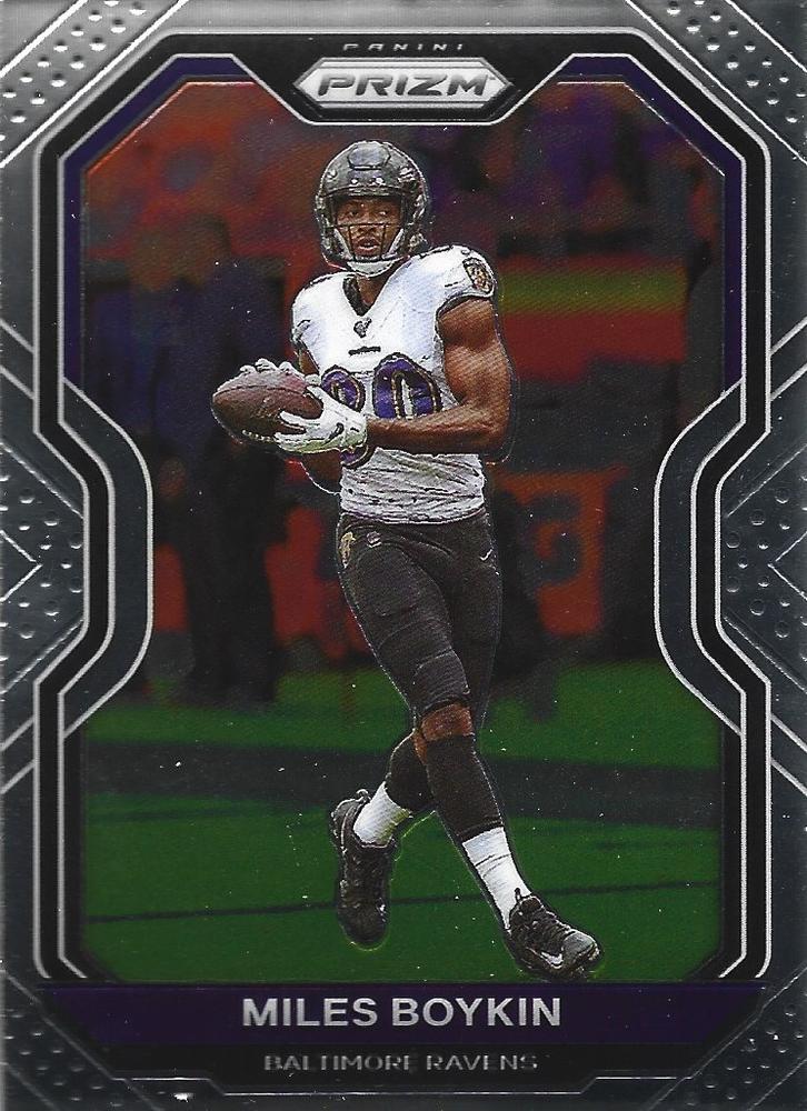 Miles Boykin #40 Baltimore Ravens | 2020 Panini Prizm | NFL Football