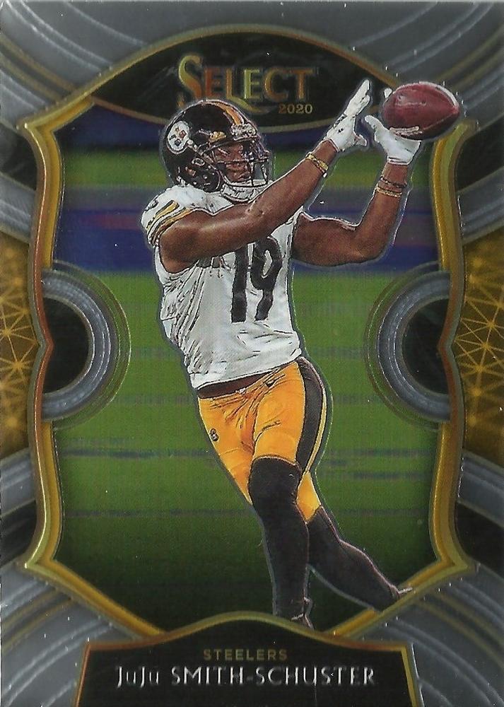 JuJu Smith-Schuster #40 Pittsburgh Steelers | 2020 Panini Select |  | NFL Football