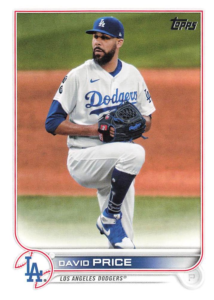 David Price #40 Los Angeles Dodgers | 2022 Topps