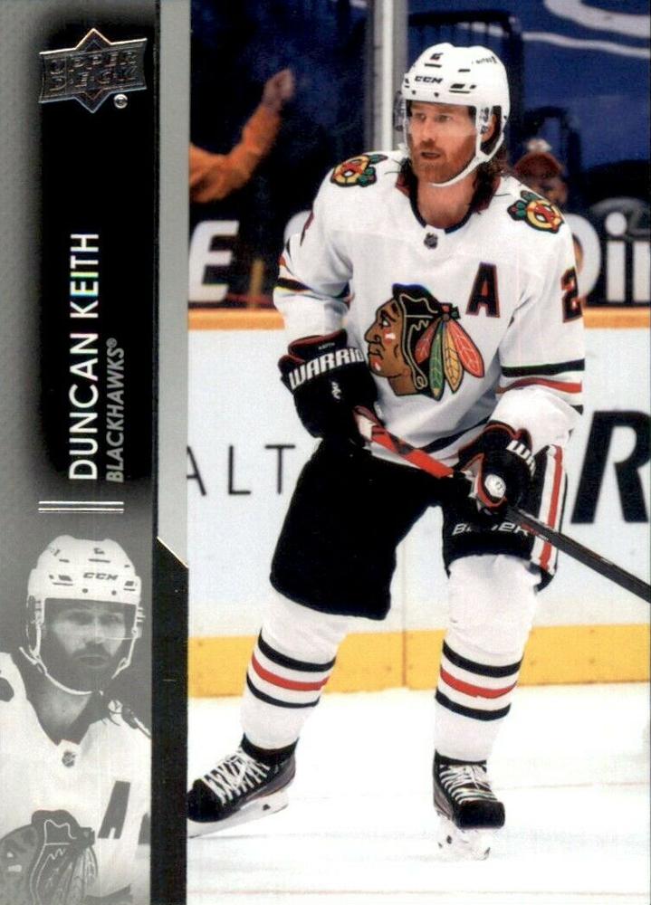 Duncan Keith #40 Chicago Blackhawks | 2021-22 Upper Deck