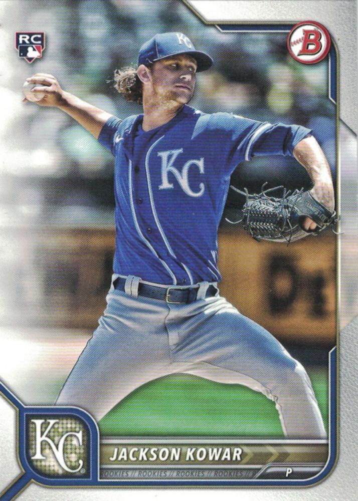 Jackson Kowar #40 Kansas City Royals | 2022 Bowman