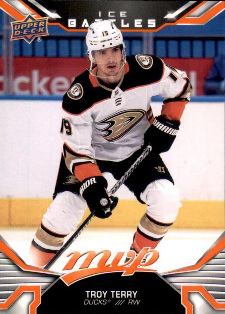 Troy Terry #40 Anaheim Ducks | 2022-23 Upper Deck MVP Ice Battles