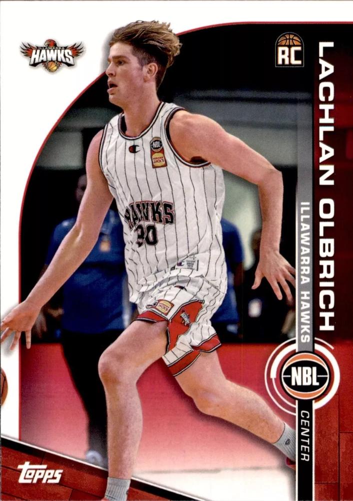 Lachlan Olbrich #40 Illawarra Hawks | 2023-24 Topps NBL