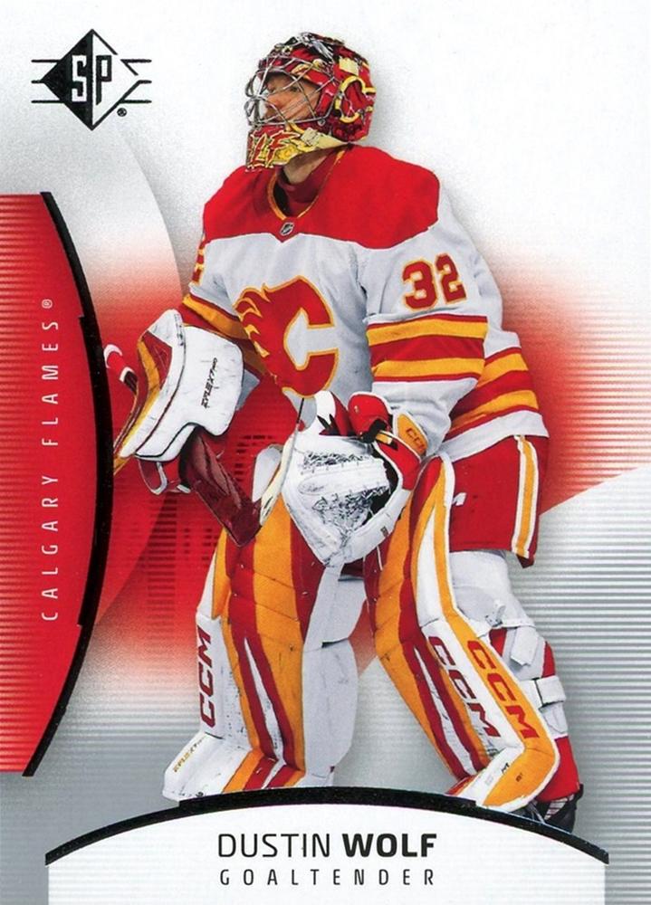 Dustin Wolf #40 Calgary Flames | 2025-26 Upper Deck SP Hockey