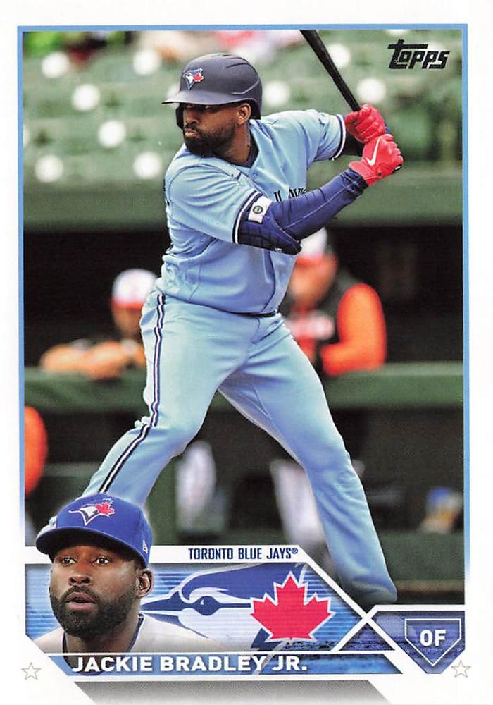 Jackie Bradley Jr. #410 Toronto Blue Jays | 2023 Topps